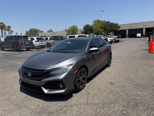 Gray 2018 Honda Civic Sport Touring