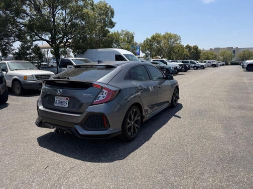 Gray 2018 Honda Civic Sport Touring