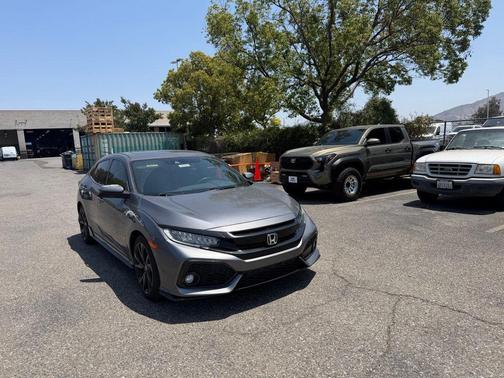 Gray 2018 Honda Civic Sport Touring