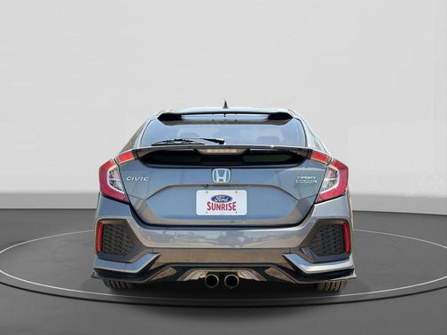 Gray 2018 Honda Civic Sport Touring