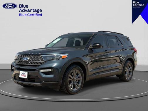 STONE BLUE METALLIC 2023 Ford Explorer XLT