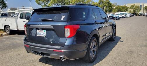 Blue Metallic 2023 Ford Explorer XLT