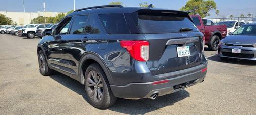 Blue Metallic 2023 Ford Explorer XLT