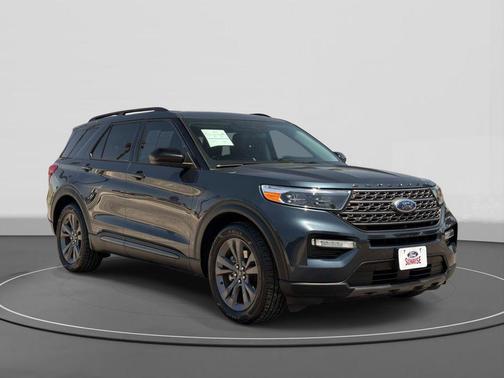 STONE BLUE METALLIC 2023 Ford Explorer XLT