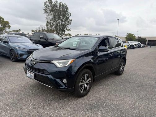 Galactic Aqua Mica 2017 Toyota RAV4 XLE