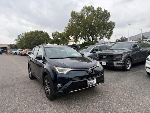 Galactic Aqua Mica 2017 Toyota RAV4 XLE