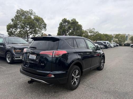 Galactic Aqua Mica 2017 Toyota RAV4 XLE