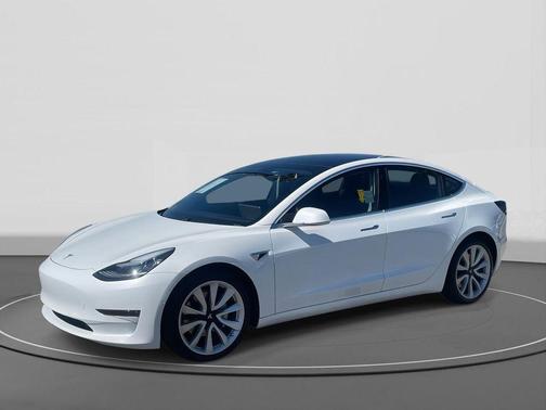 White 2020 Tesla Model 3 Performance
