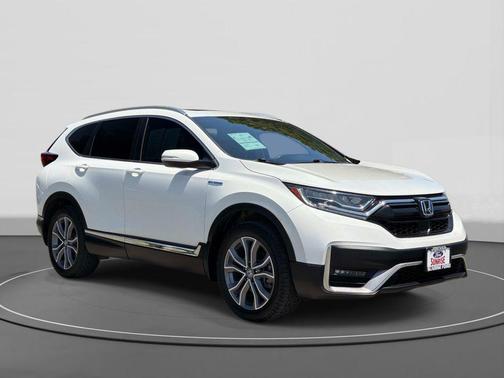 Platinum White Pearl 2020 Honda CR-V Hybrid Touring