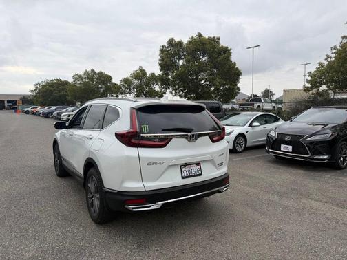Platinum White Pearl 2020 Honda CR-V Hybrid Touring