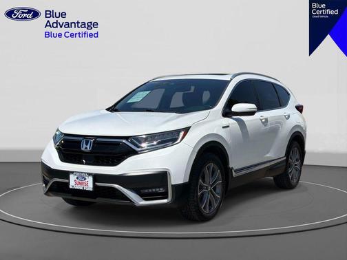 Platinum White Pearl 2020 Honda CR-V Hybrid Touring
