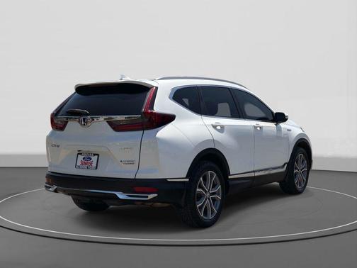 Platinum White Pearl 2020 Honda CR-V Hybrid Touring