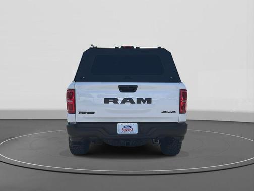 Bright White Clearcoat 2025 RAM 1500 RHO Crew Cab 4x4 5'7' Box