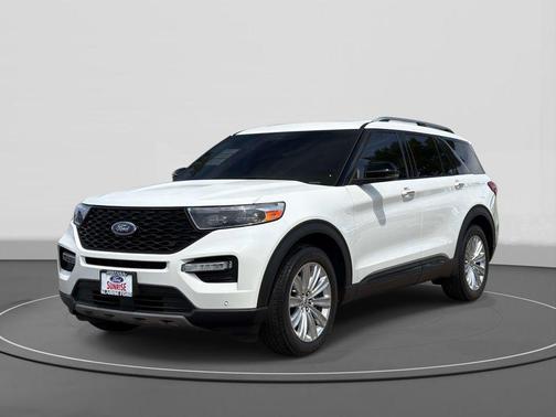 STAR WHITE MET TRI-COAT 2023 Ford Explorer Limited