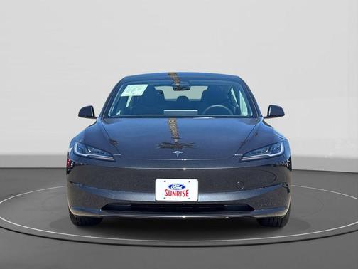 Stealth Grey 2025 Tesla Model 3 Long Range