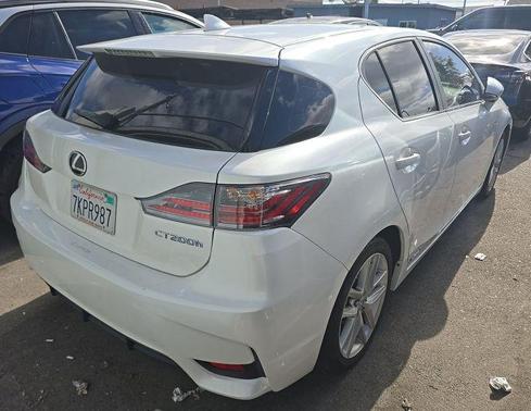 Eminent White 2015 Lexus CT 200h 200h