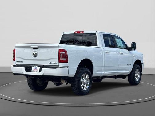 Bright White Clearcoat 2024 RAM 2500 Laramie Crew Cab 4x4 6'4' Box
