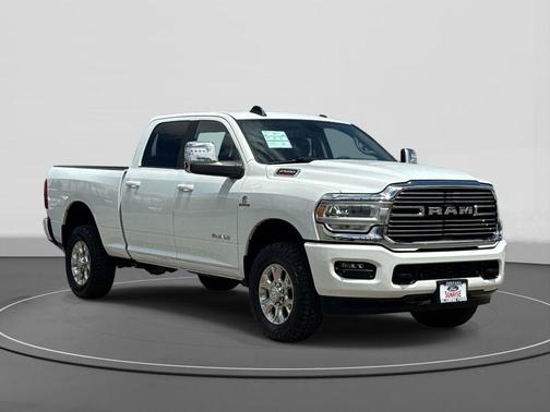 Bright White Clearcoat 2024 RAM 2500 Laramie Crew Cab 4x4 6'4' Box