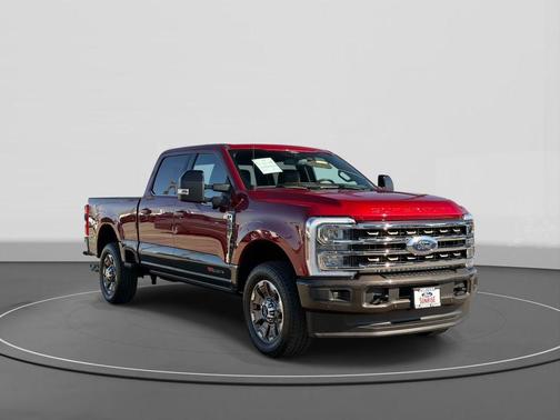 Ruby Red Metallic Tinted Clearcoat 2025 Ford F-250 King Ranch