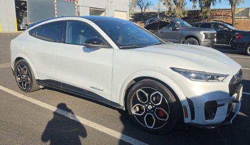 Space White Metallic 2023 Ford Mustang Mach-E GT