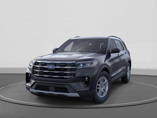 AGATE BLACK METALLIC 2026 Ford Explorer Active