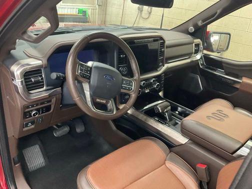 Red 2024 Ford F-150 King Ranch