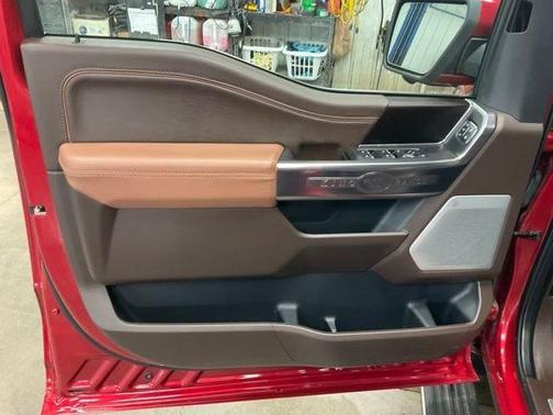 Red 2024 Ford F-150 King Ranch