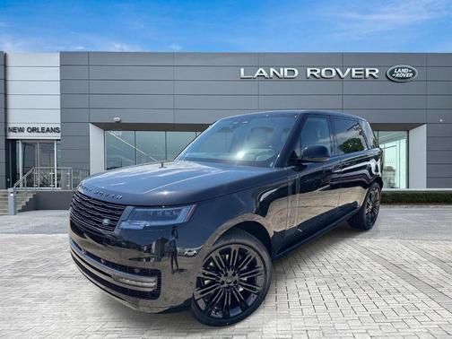 Santorini Black 2026 Land Rover Range Rover P400 SE 7 Seat
