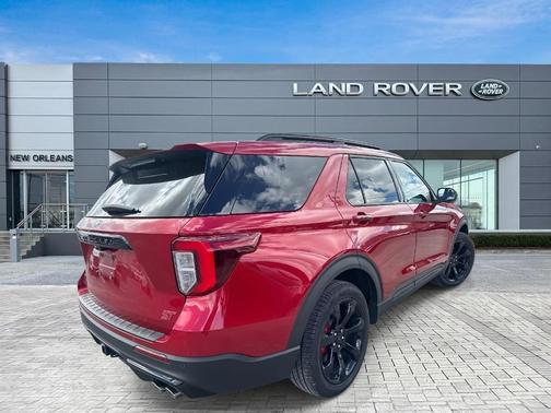 Rapid Red Metallic Tinted Clearcoat 2024 Ford Explorer ST