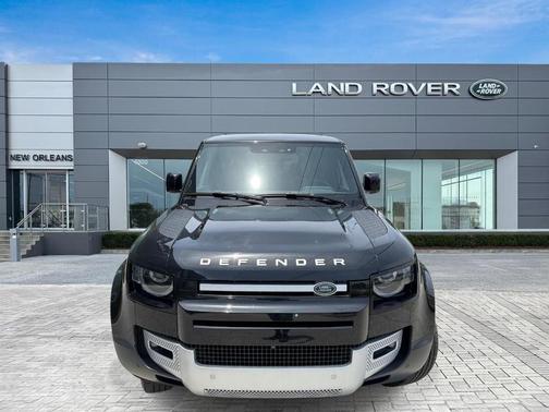 Santorini Black 2025 Land Rover Defender P300 S