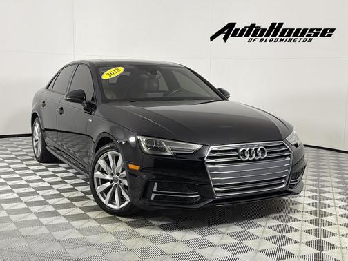 Brilliant Black 2018 Audi A4 2.0T ultra Premium