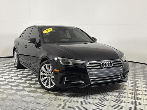 Brilliant Black 2018 Audi A4 2.0T ultra Premium