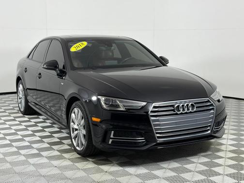 Brilliant Black 2018 Audi A4 2.0T ultra Premium