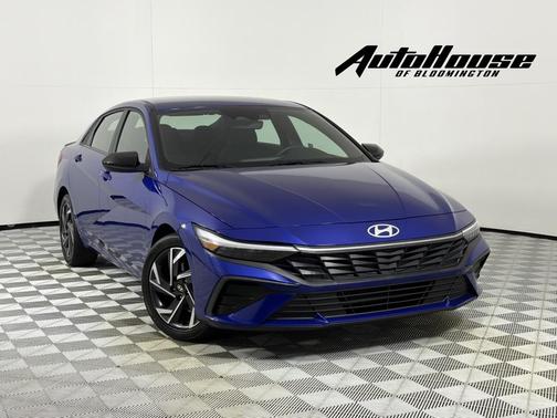 Blue 2025 Hyundai ELANTRA SEL Sport