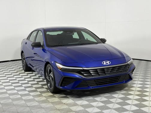Blue 2025 Hyundai ELANTRA SEL Sport