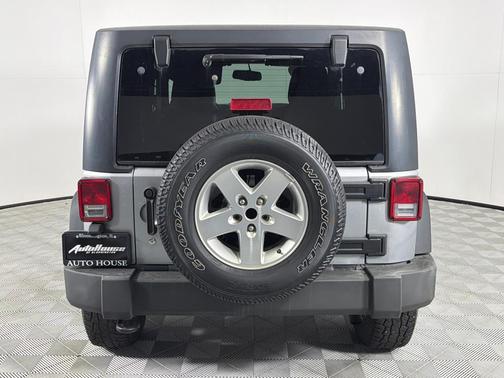 Silver 2014 Jeep Wrangler Sport