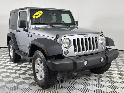 Silver 2014 Jeep Wrangler Sport