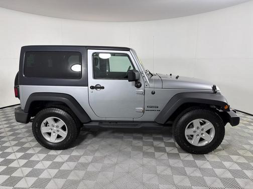 Silver 2014 Jeep Wrangler Sport