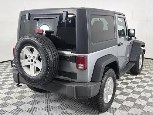 Silver 2014 Jeep Wrangler Sport