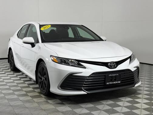 White 2023 Toyota Camry LE