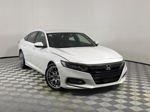 White 2020 Honda Accord Sport 1.5T