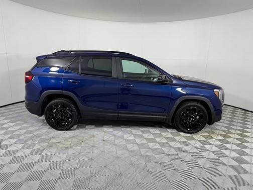 Blue 2022 GMC Terrain SLE