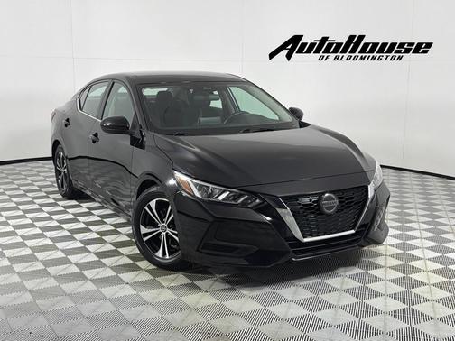 Black 2021 Nissan Sentra SV