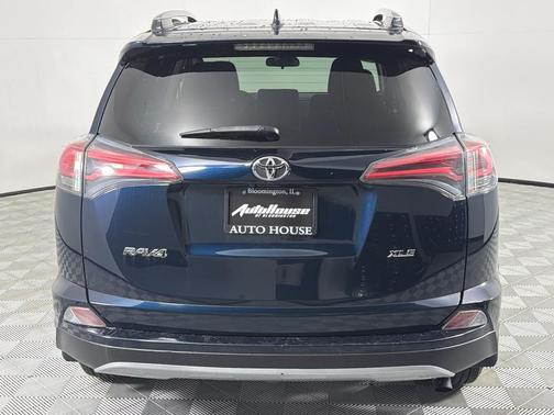 Blue 2017 Toyota RAV4 XLE