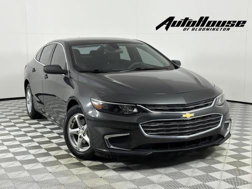 Gray 2018 Chevrolet Malibu 1LS