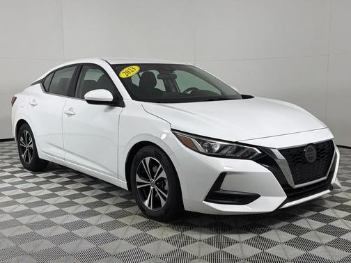 White 2023 Nissan Sentra SV