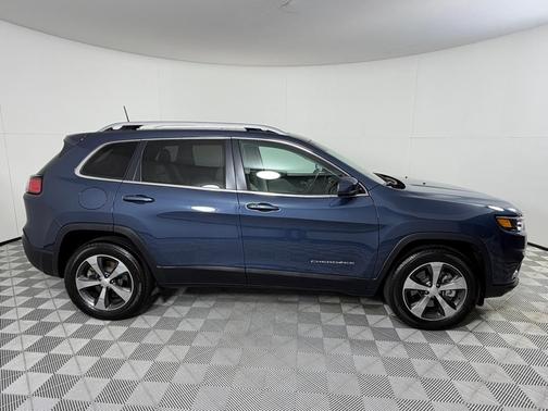 Blue 2019 Jeep Cherokee Limited