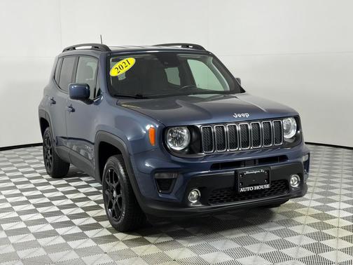 Blue 2021 Jeep Renegade Latitude