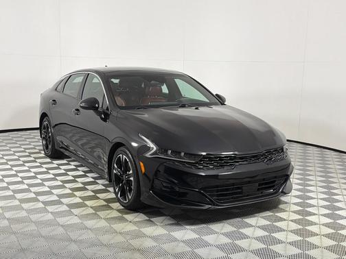 Black 2022 Kia K5 GT-Line