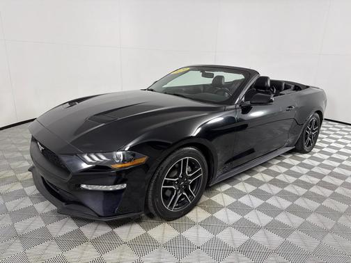 Black 2020 Ford Mustang EcoBoost Premium